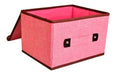 Home Basics Organizer Storage Box in Linen Fabric 45x30 25