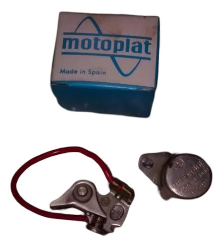 Platino Y Condensador Zanella 50 V3 Ciclomotor Original Motr 0