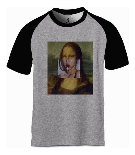 Newcaps Mona Lisa Vintage La Gioconda T-Shirt 0