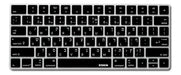 Xskn  hebreo Ultra Thin Silicona Teclado Piel Cubierta P 2