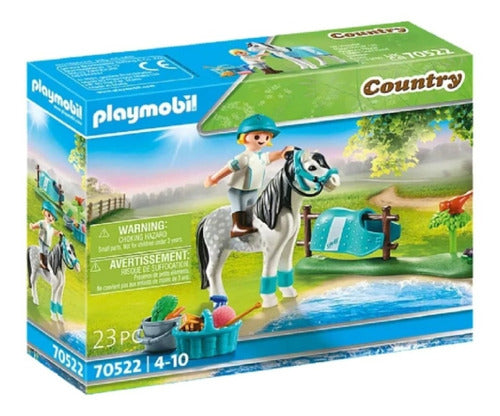 Playmobil Figure with Collectible Pony - Country 70522 0