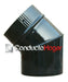 Enamelled Bend Elbow 45 Degrees 8" for Fireplaces and Hearth - Conductohogar 1