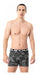Pack of 4 Dufour Men's Cotton Printed Tattoo Boxer Shorts 11781 2