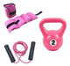 Kit Entrenamiento Funcional Pesa Rusa Soga Tobillera Fitness 0