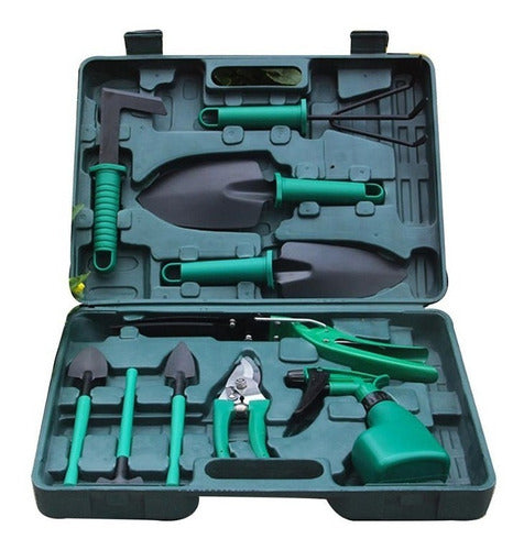 Universal Set Herramientas Kit Jardineria Jardin 10 Pzas Huerta Valija 0