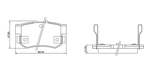 Corven Rear Brake Pads Honda Accord 2.4 1