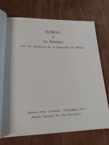 Rubens Y Su Tiempo - Catálogo Muestra 1977 4