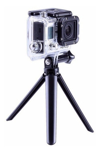 Foldable 3-In-1 GoPro Selfie Stick with Tripod 3 Way 4