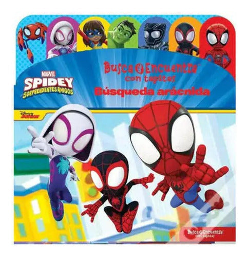 Citykids Spidey Busca Y Encuentra Con Tapitas 1