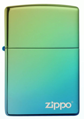 Zippo 49191 Zl Hp Teal Lasered 0