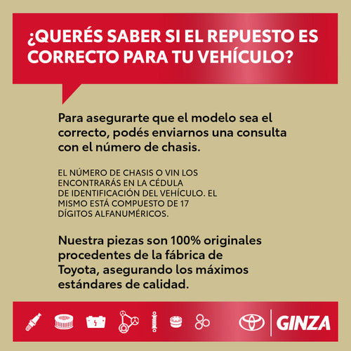 Bujia Precalentadora Toyota Hilux Sw4 2016 - 2024 Original 2