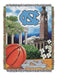 Northwest Ncaa North Carolina Tar Heels Manta De Tapiz Tejid 1