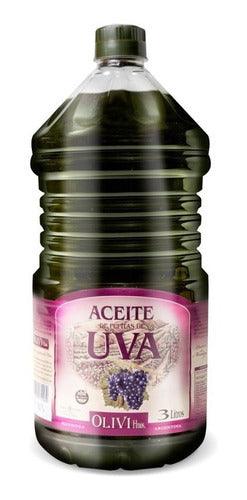 Olivi Hnos Aceite De Uva Bidon 3 Litros Sin Tacc Pack X2 1