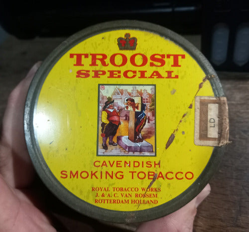 Antigua Lata Vacía Troost Special Cavendish Smoking Tabacco 0