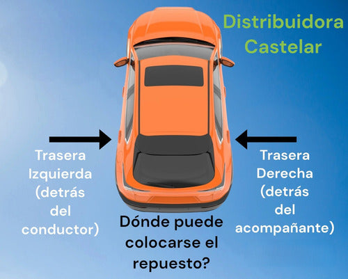 Cable Comando Cerradura Puerta Mondeo 1994 A 1998 Trasero 2