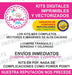 Kit Imprimible Elefantita Rosa Baby Shower Nena Elefante 3