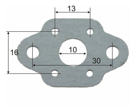 Junta Base Carburador 26cc 33cc 34cc Bordeadoras Chinas 0