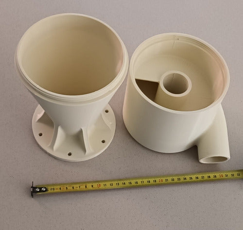 3D Printed Cyclonic Separator with Reinforced Technology 3