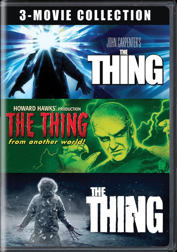 The Thing Trilogy DVD Collection - Horror Classics from the USA - Dvd The Thing / La Cosa De Otro Mundo / Incluye 3 Films