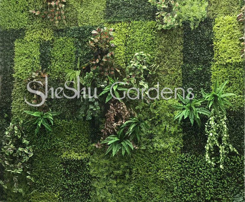 Sheshu Artificial Vertical Garden Wall Panel N°1 Pack of 20 Units 5