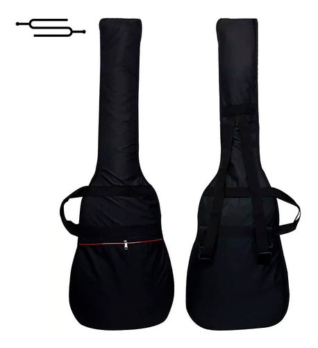 Padded Waterproof Electric Bass Guitar Case Backpack Straps 0