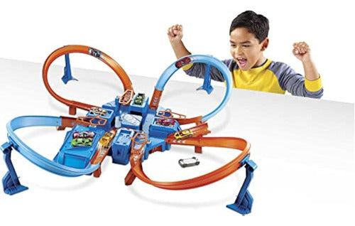 Hot Wheels Criss Cross Crash Track Set 2