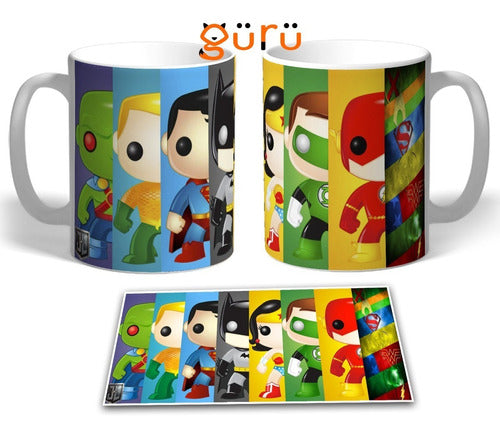 Gûrû - Store Sport Bottle 750 ml - DC Funkos + Plastic Mug 2