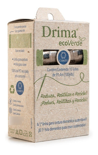 Drima Eco Verde 100% Recycled Eco-Friendly Thread by Color 98