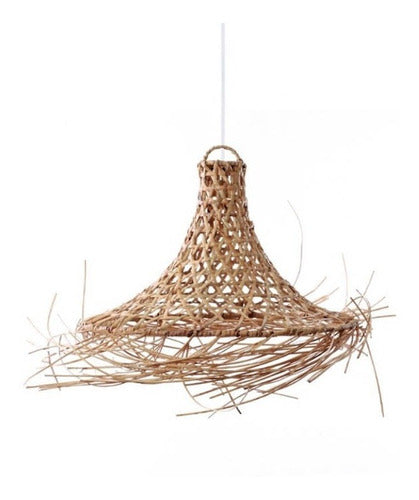 Bambú Hanging Rattan Lamp 0