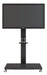 Mobile LCD Stand for TV 32/70 with Adjustable Height and 2 Shelves 1