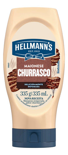 Atacado C/6 Hellmann's Maionese Churrasco 335g 0