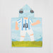 Afa Seleccion Argentina Poncho Infantil Toalla Secado Rapido 1