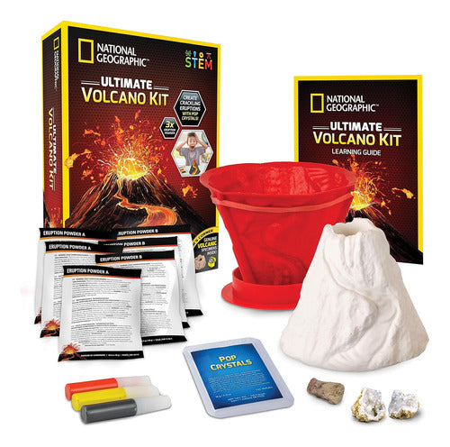 Kit De Volcan Ultimátivo Para Niños Con Erupciones Triples 0