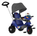 Velobaby Reclinável C/ Capota Passeio Azul Bandeirante 0