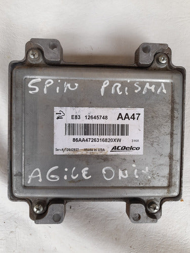 Ecus De Chevrolet Prisma Onix Agile  E83 Aa47 0