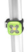 Luz Led Bici Trasera Knog Blinder 1 Cross Verde Recargable 0