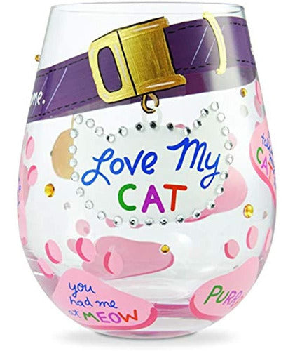 Enesco Designs By Lolita Love My Cat Copa De Vino Si 0