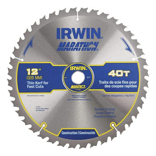 Irwin Tools Marathon Mesa De Carburo / Hoja Circular De Ingl 0