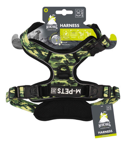 Camouflage Hiking Dog Harness - Size L - M-Pets 0