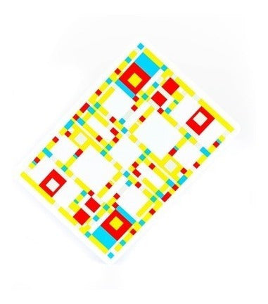 Mondrian: Broadway Poker Deck for Cardistry and Magic by Alberico Magic 4