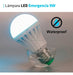 Buenos Aires LED Emergency Lamp 10W - 3 Hours Runtime - Warm and Cool White 3