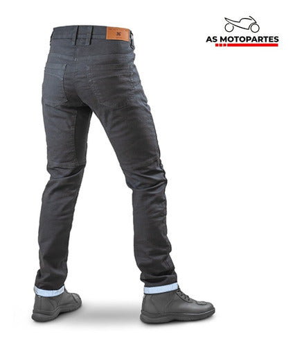 Solco Motorcycle Jeans S2 with Removable Protections - Asmotopartes 1