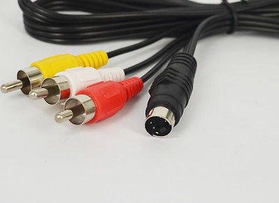 4 Pines S-video Tv To 3 Rca Pc Portátil Cable / Cable / Cabl 2