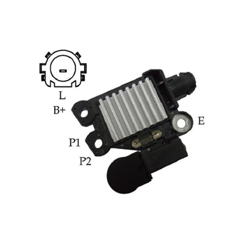 Regulador De Voltaje Para Toyota Etios 12v Tamatel 17993 0