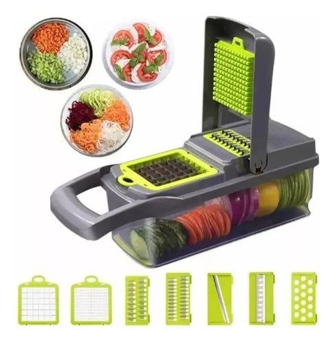 Nicer Dicer Rallador Picador Cortador De Alimentos Verduras Frutas 2