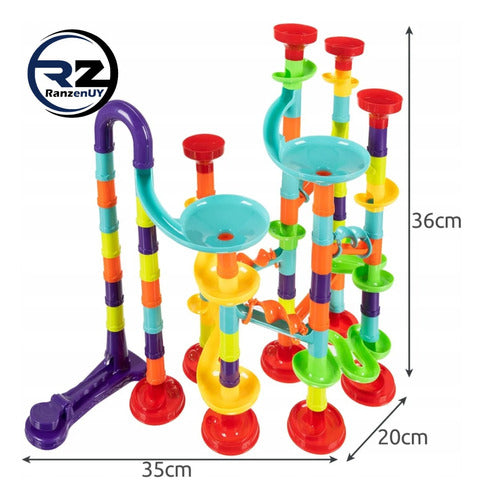 Ranzen Labyrinth Tube Ball Building Blocks Toy for Kids 6