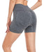 AHLW High-Waisted Seamless Gym Shorts 3