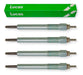 Lucas Glow Plugs For Isuzu Pick Up 2.5D 2.8D - Set of 4 0