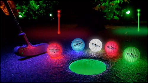 Night Sports Usa Light Up Pelota De Golf (paquete De 3) 4