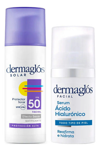 Dermaglós Combo Hidratación Y Protección Solar Facial 0